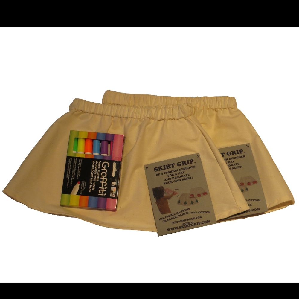 PAINT YOUR OWN KIDS SKIRT FROM SKIRT GRIP